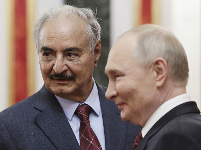 Халифа Хафтар и Владимир Путин. Москва, 2025