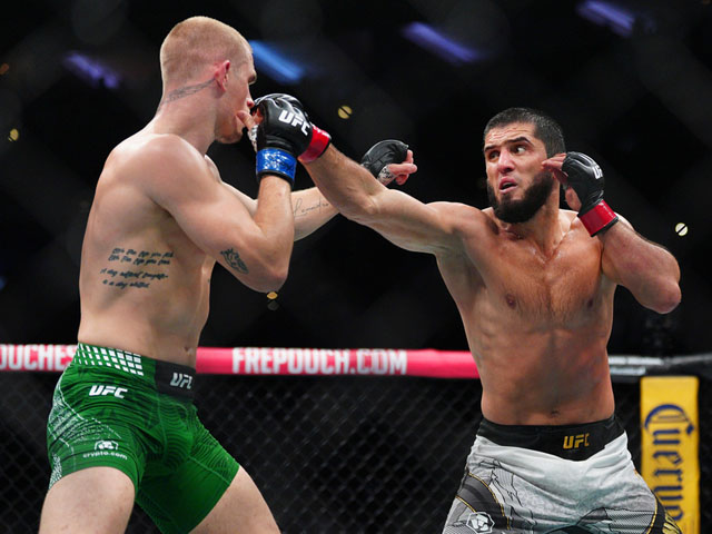 UFC. Нокаут на 39-й секунде. Махачев и Дерн защитили чемпионские пояса