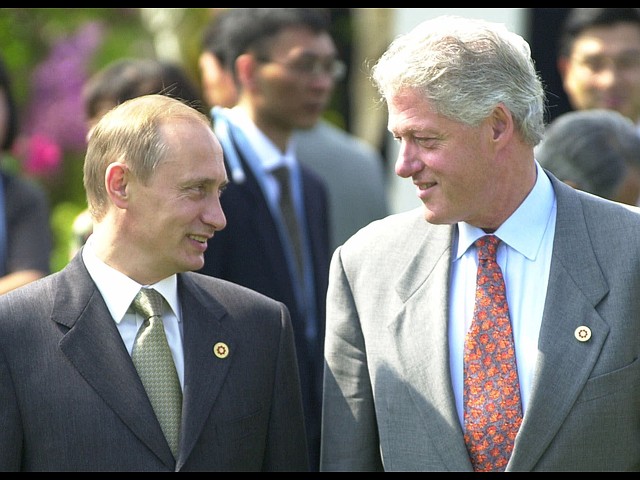 С Владимиром Путиным. 2000 год