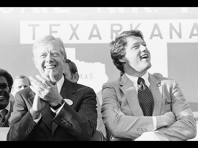 С экс-президентом США Джимми Картером, 1990 год