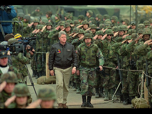 На авиабазе Тузла, 1996 год