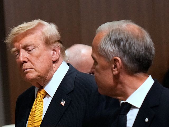 Дональд Трамп и Марк Карни