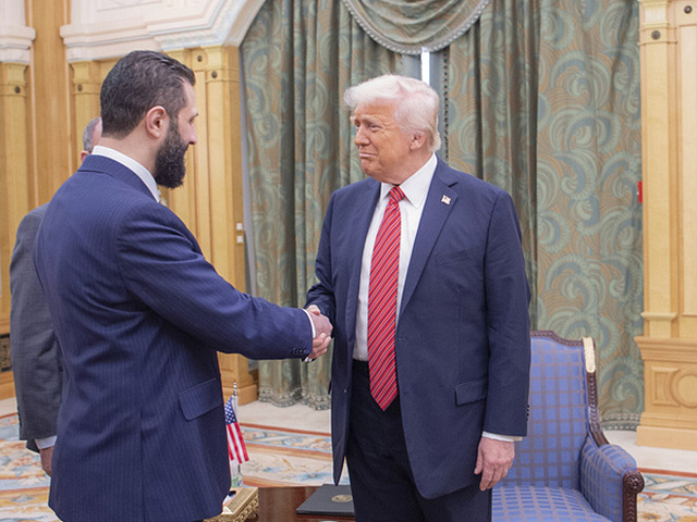 Дональд Трамп и Ахмад аш-Шараа