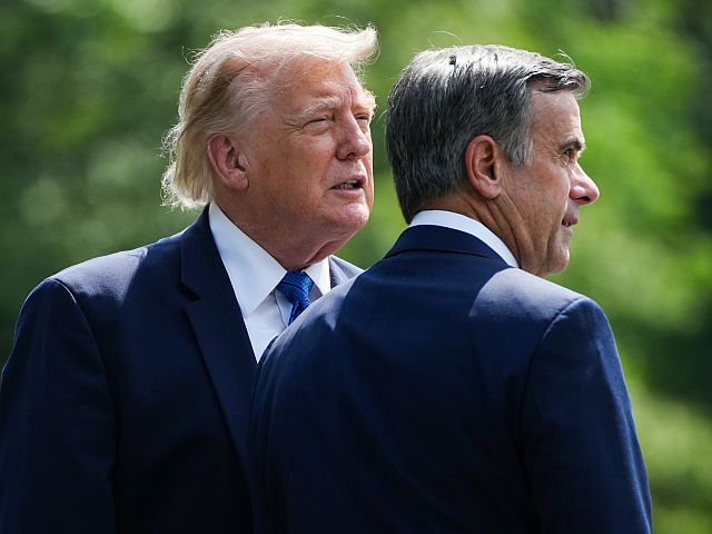 Дональд Трамп и Джон Рэтклифф