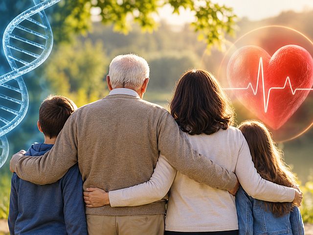 Родитель-долгожитель снижает риск болезней сердца и ранней смерти
