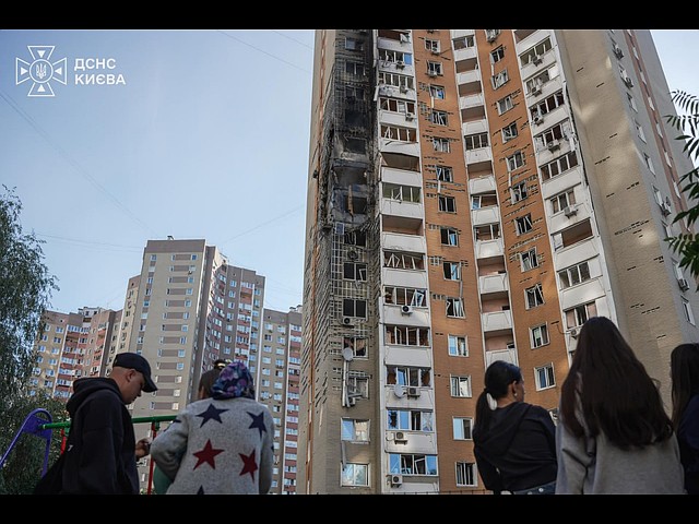 Киев после короткого "затишья". Фоторепортаж