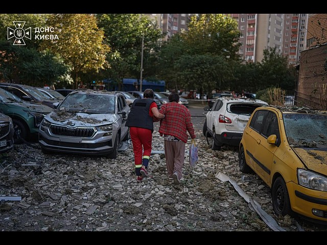 Киев после короткого "затишья". Фоторепортаж