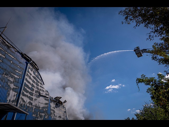 Киев после короткого "затишья". Фоторепортаж