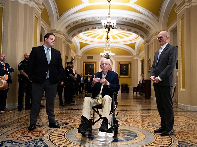 Митч Макконнелл вернулся в Сенат США после трехмесячного отсутствия
