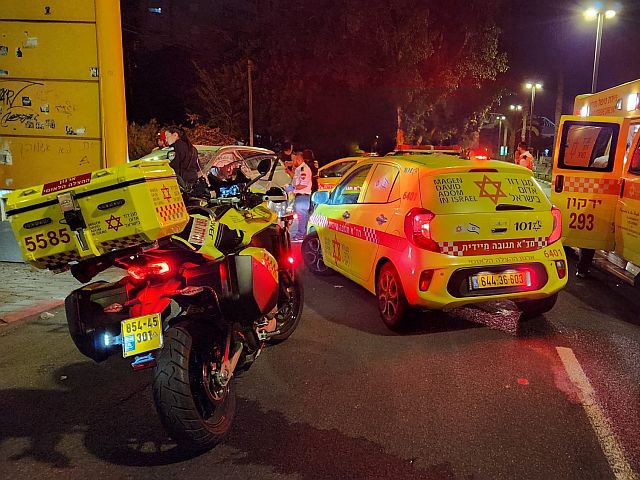 ДТП в Тель-Авиве, мужчина в критическом состоянии