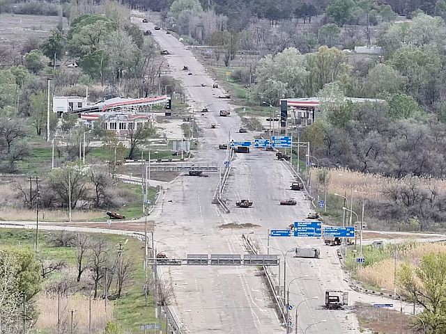В районе оккупированных Олешек объявлено двустороннее прекращение огня для гуманитарной операции