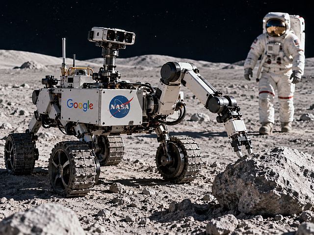 Google и NASA разрабатывают роботов для помощи астронавтам на Луне и Марсе