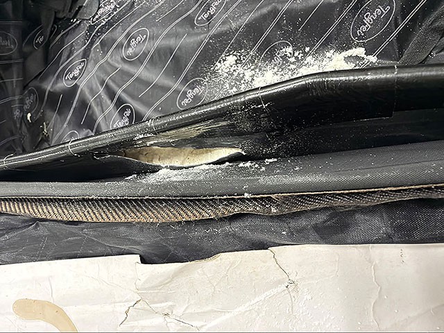 Предотвращена контрабанда 2 кг кетамина в стенках чемодана: задержанный винит чемодан