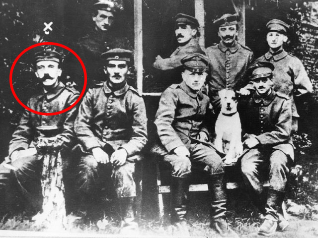 Адольф Гитлер в 1916-м году