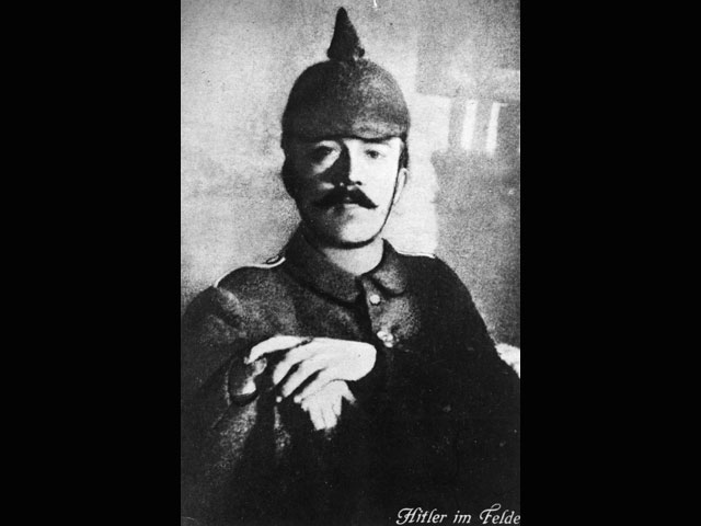 Адольф Гитлер в 1915-м году