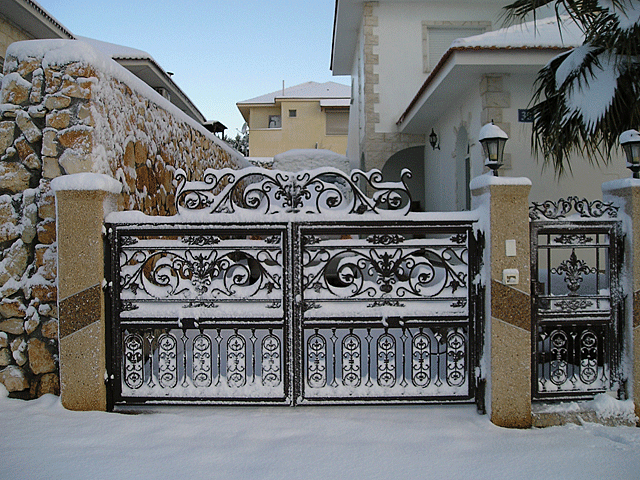 Цфат. Зима 2008 года