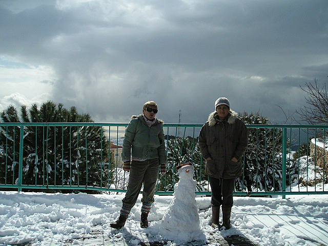 Цфат. Зима 2008 года