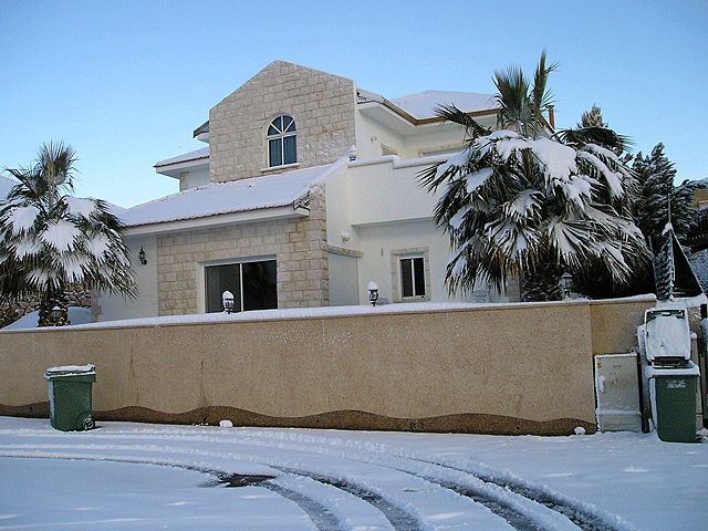 Цфат. Зима 2008 года