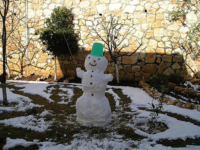 Цфат. Зима 2008 года