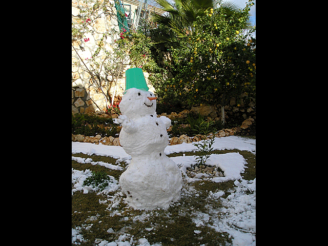 Цфат. Зима 2008 года