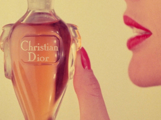 Реклама духов Dior (60-е годы XX века)