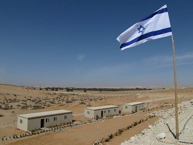 Израильская молодежь основала новый поселок в Негеве