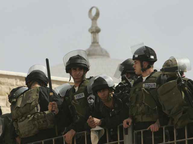 Израильская пограничная полиция в Старом городе Иерусалима