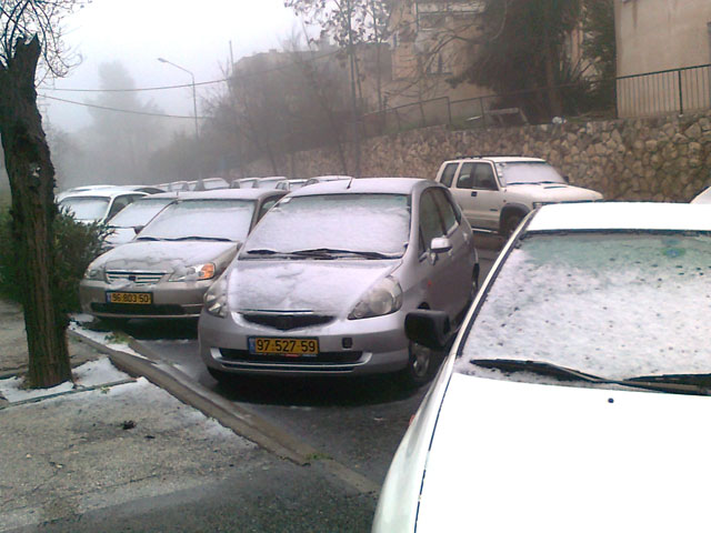 Иерусалим. Район Кирьят Ювель. Утро 2 марта 2012 года