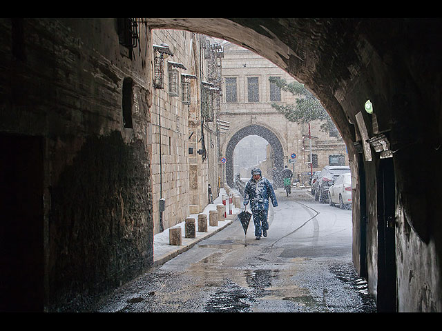 Иерусалим. Армянский квартал. Утро 2 марта 2012. Фото: Григорий Фрид