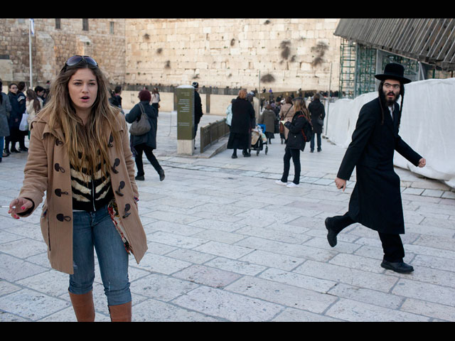 Виктория Ирулеги в Иерусалиме. 5 марта 2012 года