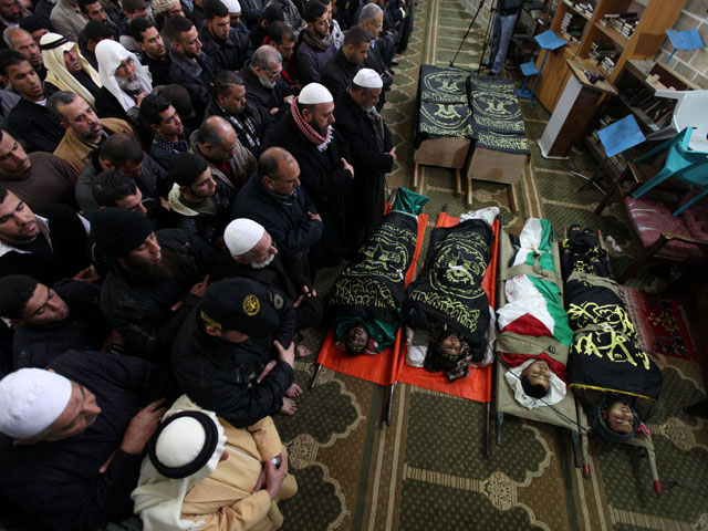 Похороны боевиков. Газа, 10 марта 2012 года