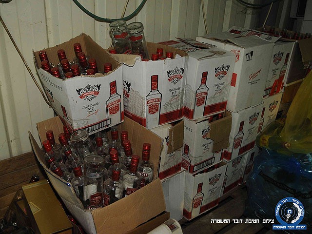 На севере Израиля арестованы изготовители поддельной водки
