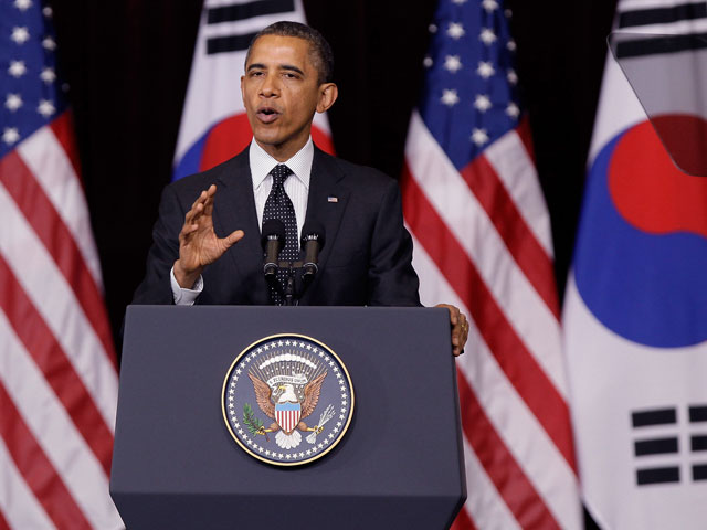 Барак Обама на ядерном саммите в Сеуле. 26 марта 2012 года