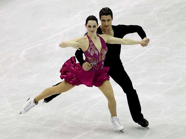 Чемпионат мира: в соревнованиях танцевальных пар лидируют канадцы