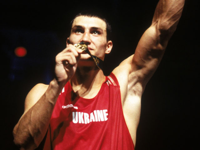 Владимир Кличко на Олимпиаде в Атланте. 1996-й год