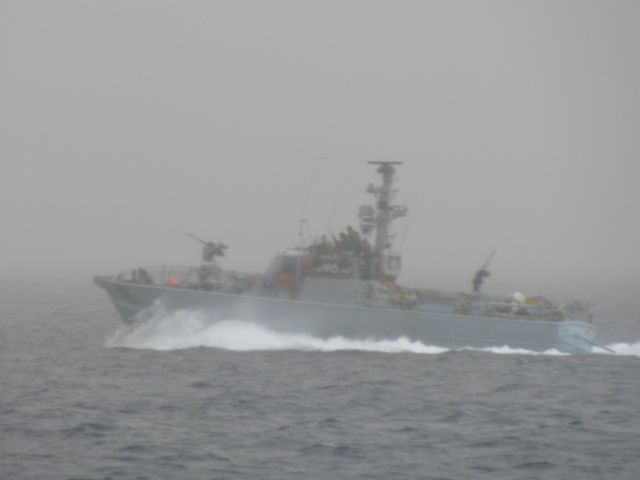 атруль ВМФ перехватил лодку, шедшую из Египта в Газу