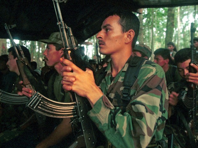 Повстанцы Революционных вооруженных сил Колумбии (FARC)