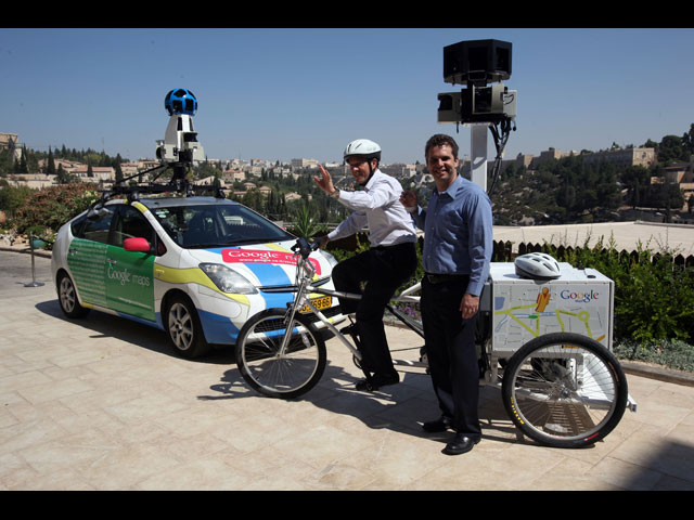 Google Street View в Иерусалиме. Сентябрь 2011 года