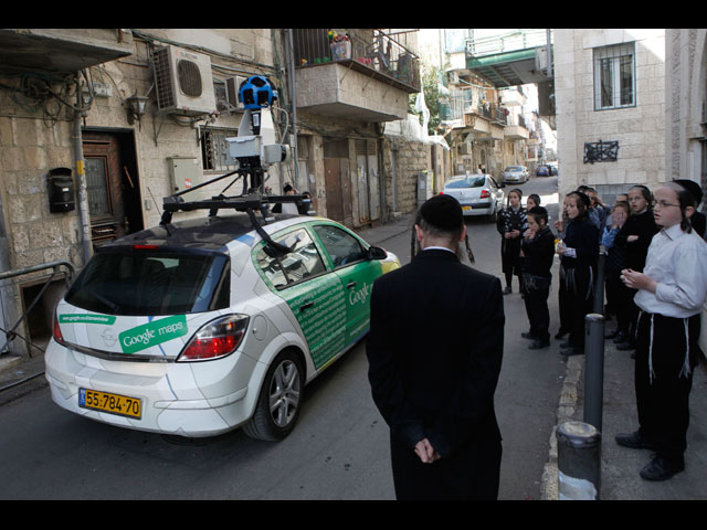 Google Street View в Иерусалиме. Ноябрь 2011 года