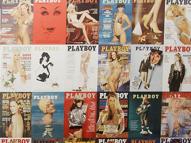 Обложки Playboy разных лет