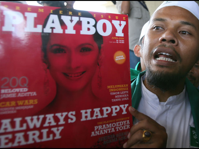 Первый номер Playboy Indonesia