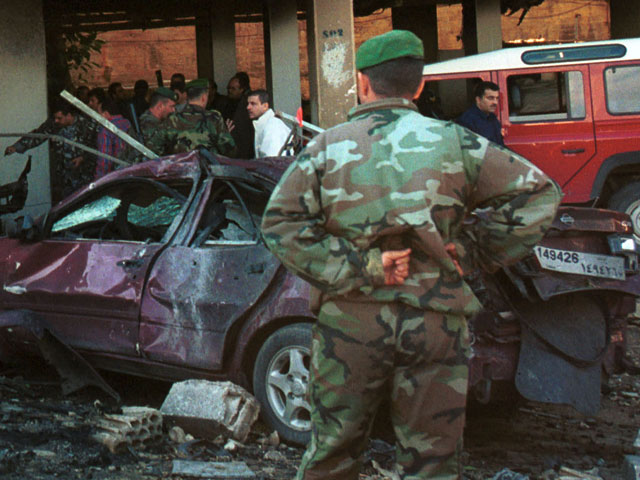 После взрыва в Южном Ливане (архив)