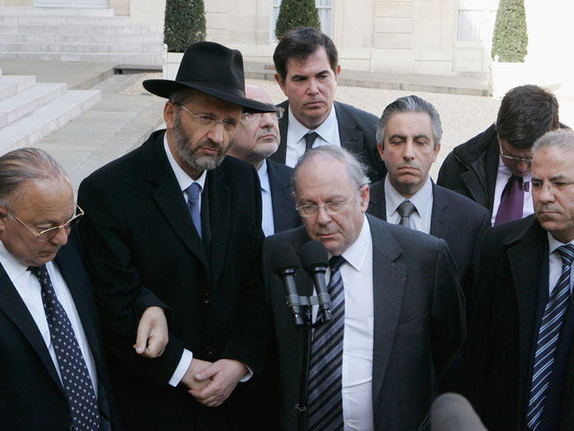 Лидеры еврейской и мусульманской общин Тулузы