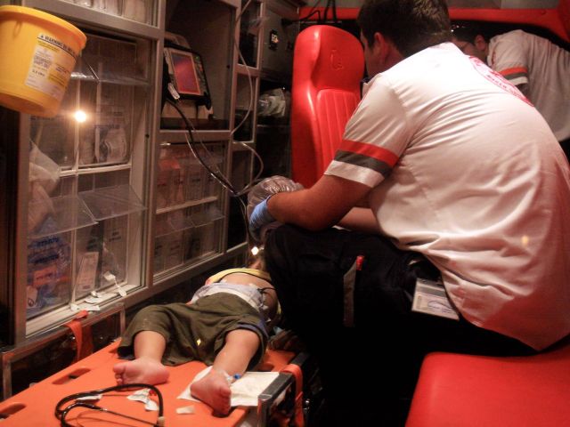 Несчастный случай в Пардесии: пострадала маленькая девочка