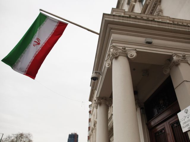 Посольство Ирана в Лондоне (иллюстрация)