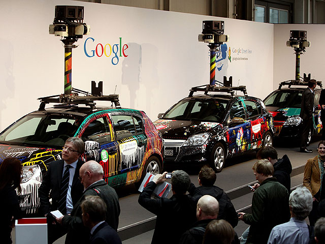 Google Car на выставке CeBIT. Ганновер, март 2010 года 