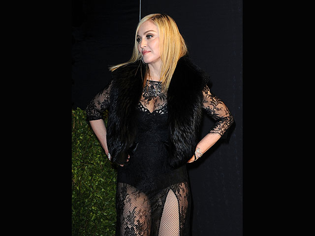 Мадонна на вечеринке "Оскар", устроенной журналом Vanity Fair. 27 февраля 2011 года