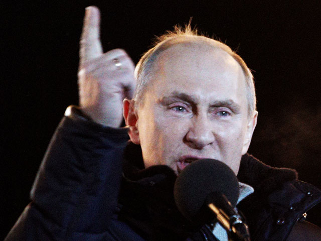 Владимир Путин. Москва, 4 марта 2012 года