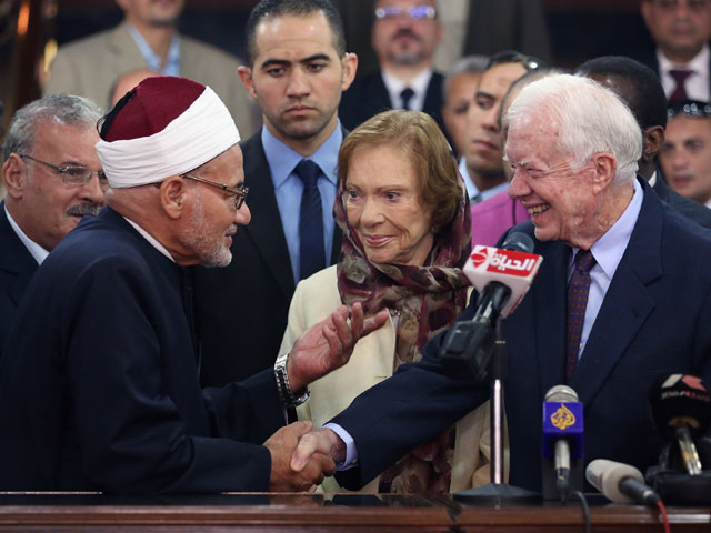 Джимми Картер в Каире. 24 мая 2012 года