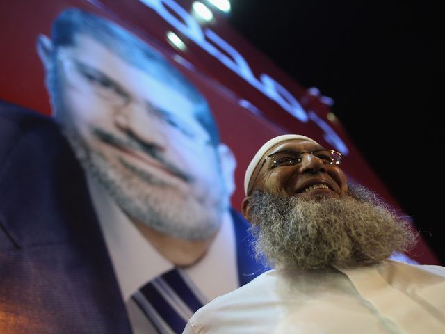 Сторонник Мухаммада аль-Мурси